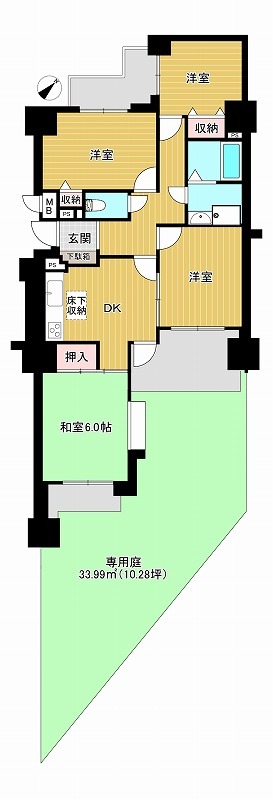 ライオンズマンション廻間公園105(大英)