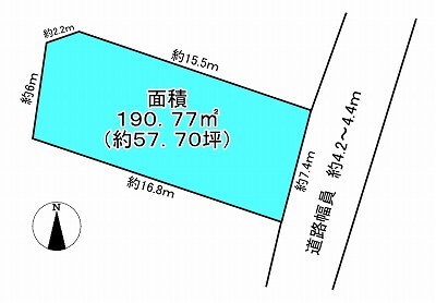 瀬戸市西茨11土地
